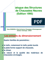 Cours EHTP - Catalogue de Structures de chaussée 1995
