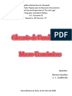 Glosario de Fundamentos de La Macroeconomía