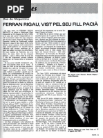 Entrevistes a l'Entorn de FERRAN RIGAU_SOM, Nº 58, Febrer 1985