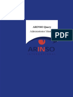 HRIS AQ ARINSO Query 3.0 Administrator Manual PDF