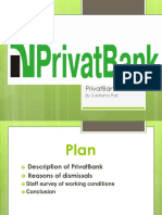 Privatbank: Staff Turnover in Privatbank
