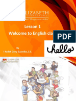 English For Beginners Lesson 1