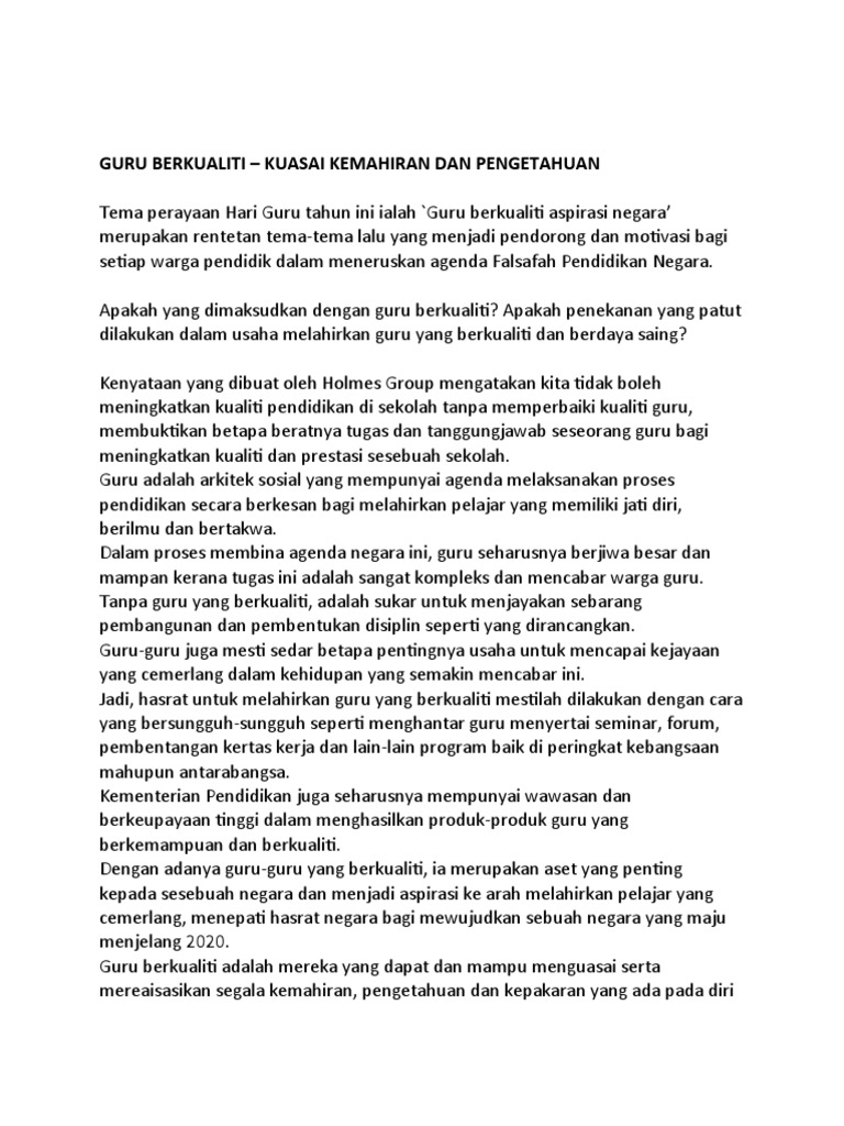 Karangan Syarahan Tentang Ibu Bapa Pendorong Kejayaan Murid