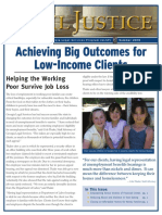 Achieving Big Outcomes For Low-Income Clients: Civil Justice