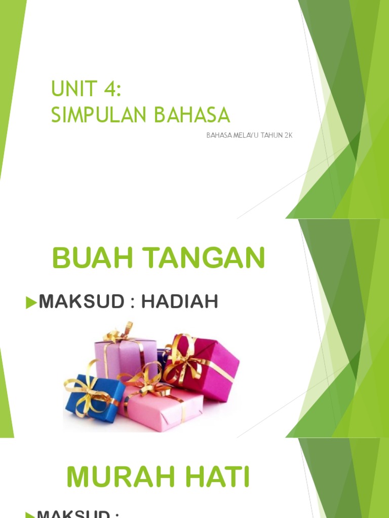 Unit 4 Simpulan Bahasa Tahun 2 2018 Pdf