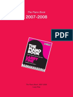 The Piano Book 2007-2008
