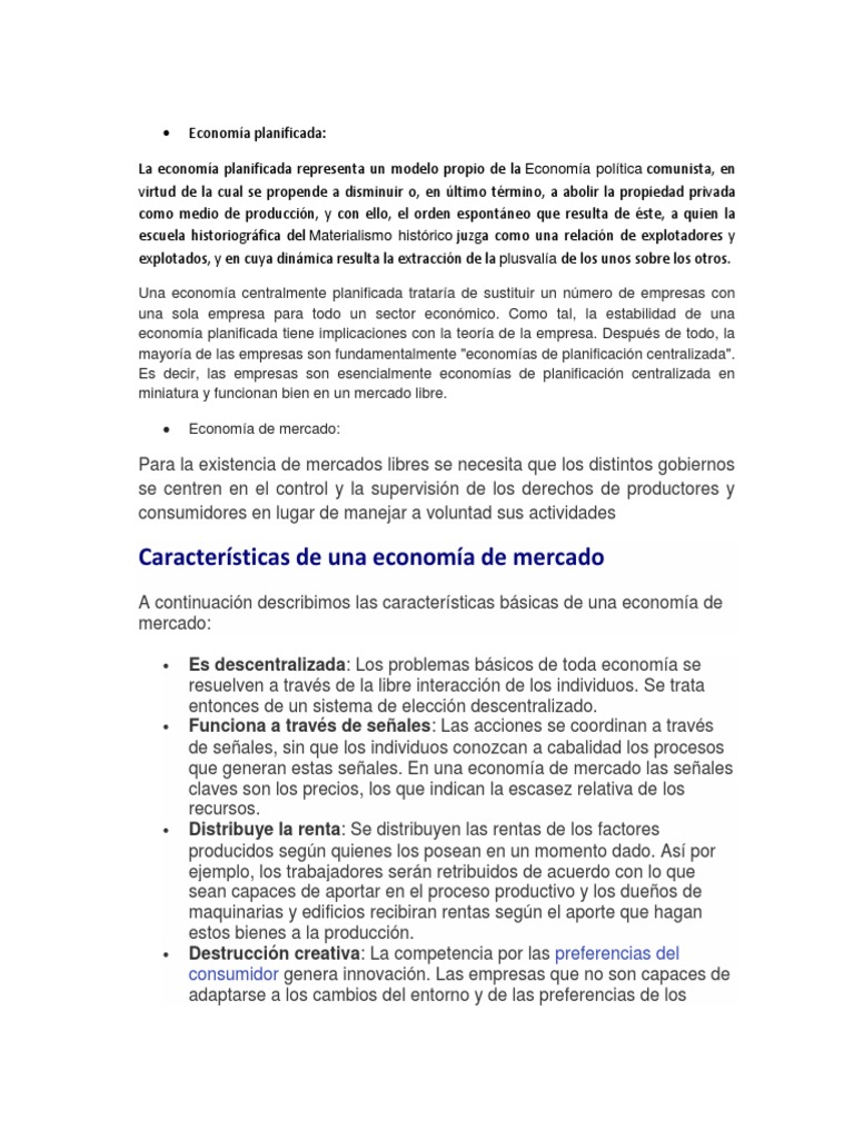 Economia de mercado vs economia planificada essay 08 image