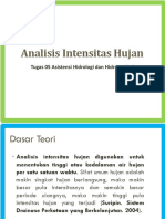 T05 Analisis Intensitas Hujan