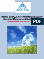 Environmental Procedures