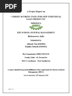 Download Credit Scoring Tool by Abhisek Tak SN37705647 doc pdf
