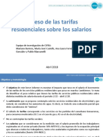 CIFRA - Peso de Las Tarifas en Los Salarios