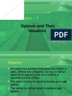 Chapter - 7: Options and Their Valuation