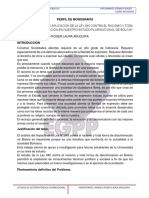 Perfil de Monografía Titulo:: Diplomado en Gestión Pública Y Control Social (V.6) Diplomante: Ronald Roger Laura Aruquipa