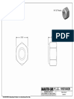 1/4"-20 Thread: SOLIDWORKS Educational Product. For Instructional Use Only