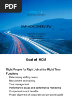 SAP HCM Overview