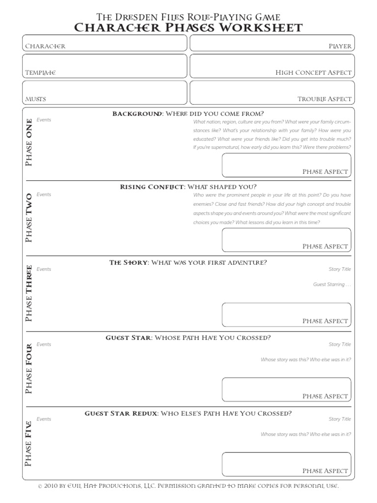 City and Character Sheets PDF | PDF | Games & Activities | Language ...
