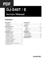 Alinco DJ-S40T Service Manual