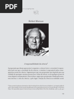 Marcuse Responsabilidade Ciencia