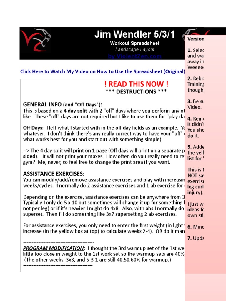 Wendler 5 3 1 Kettlebell Recreation
