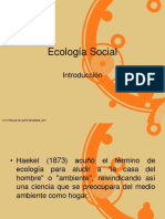 Ecología Social