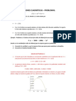 Funciones cuadráticas problemas máximos mínimos vértice