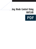 Sliding Mode Control Using Matlab