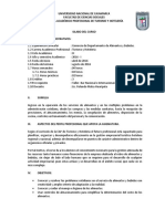 Gerencia Del Departamento de Alimentos y Bebidas 2016 I