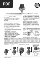 Thermostatic Mixing Valve Series 30 MR Installation and Maintenance Instructions