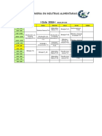 Horario.alimentarias 2018 i