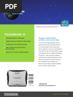 Toughbook 19: Rugged, Lightweight, Wireless and Convertible