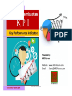 Paket Jasa Pembuatan KPI 2018