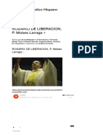ROSARIO DE LIBERACION, P. Moises Larraga + - Servicio Catolico Hispano