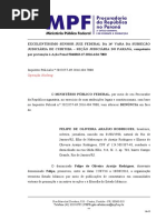 Denúncia do MPF-PR contra o jornalista Felipe de Oliveira