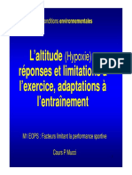 Altitude Et Limite de l Exercice 2013