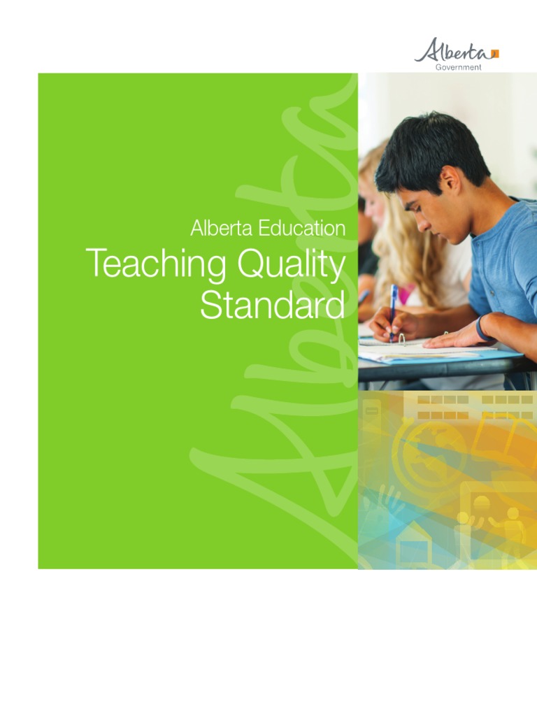 New Teaching Quality Standards PDF Teachers Educational Assessment