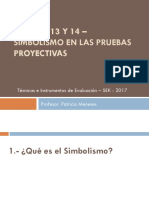 Clase 13 y 14 - Simbolismo en Las Pruebas Proyectivas