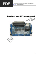 Breakout Board V5 Type English User Manual PDF