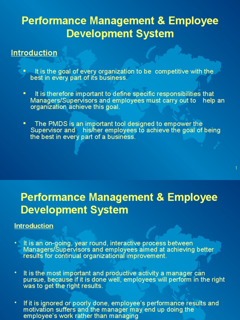 Performance Management & Development System | PDF | Performance ...