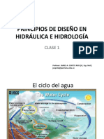 Clase 1 Principios de Diseño en Hidráulica e Hidrología