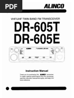 Download Alinco DR-605 Instruction Manual by Yayok S Anggoro SN37708799 doc pdf