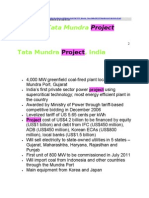 Tata Mundra Project, India's largest private power plant