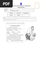 Tema #1: El Abecedario (Comunicación / 2do Grado) | PDF