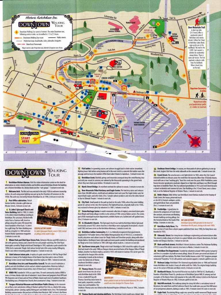Ketchikan Downtown PDF Map