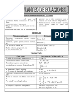 Parte I - 01 (Planteo de Ecuaciones)