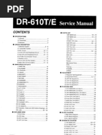 Alinco DR-610 Service Manual