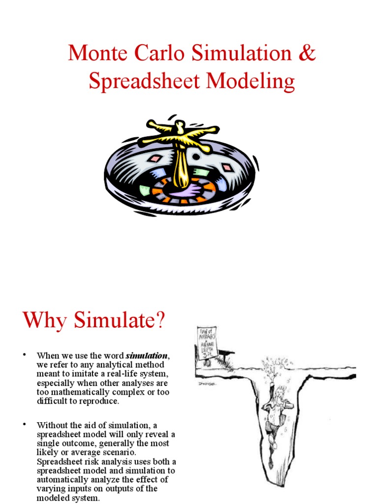Monte Carlo Simulation in Excel Guide | PDF | Probability Distribution ...