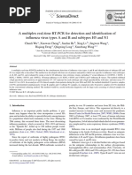 A Multiplex Real-time RT-PCR for Detection and Identification of Influenza Virus Types a and B An