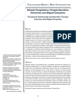 Terapia narrativa e relação terapeutica