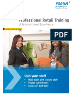 Professional Retail Training: of International Excellence