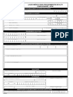 Laudo para Procedimentos em APAC